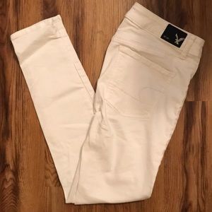 White super stretch jeggings